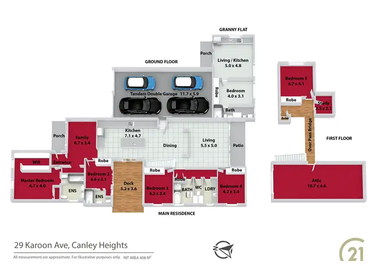 Floorplan of Homely house listing, 29 Karoon Avenue, Canley Heights NSW 2166