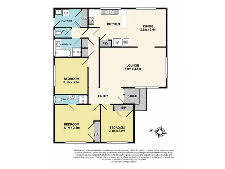 Floorplan of Homely house listing, 10 Mia Street, Clarinda VIC 3169