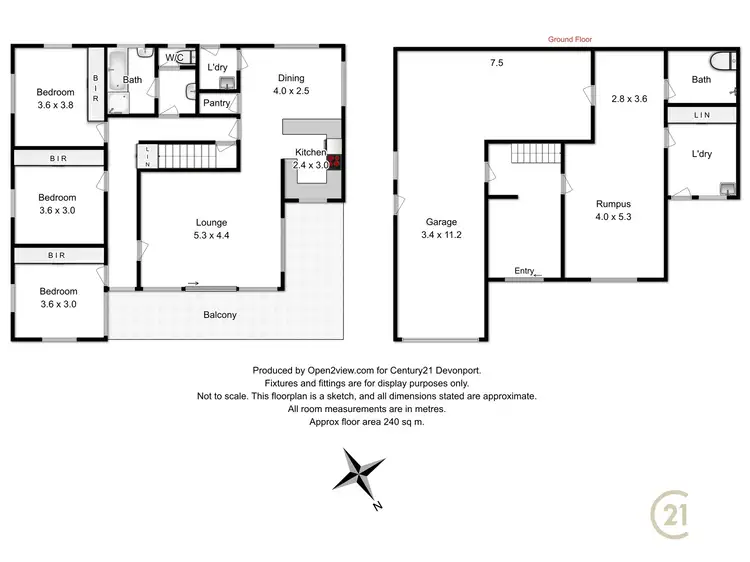 Floorplan of Homely house listing, 12 Richardson Street, West Ulverstone TAS 7315