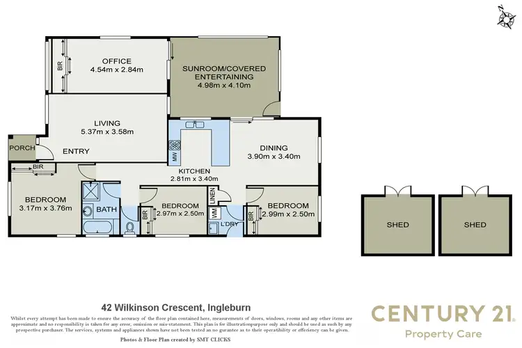 Floorplan of Homely house listing, 42 Wilkinson Crescent, Ingleburn NSW 2565