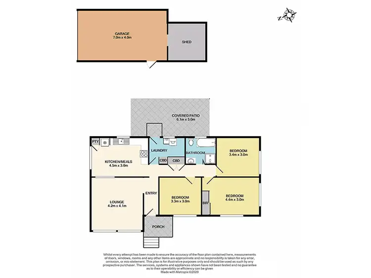 Floorplan of Homely house listing, 25 Banksia Street, Doveton VIC 3177