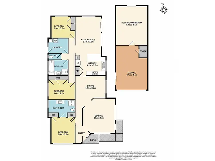 Floorplan of Homely house listing, 10 John Hunter Drive, Endeavour Hills VIC 3802