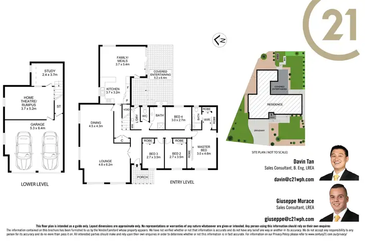 Floorplan of Homely house listing, 22 Macquarie Drive, Cherrybrook NSW 2126