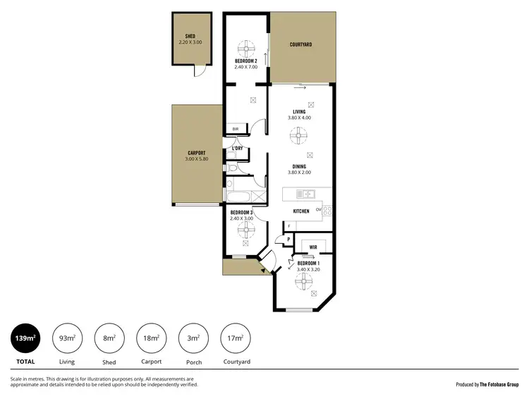 Floorplan of Homely unit listing, 2/405 Morphett Road, Oaklands Park SA 5046