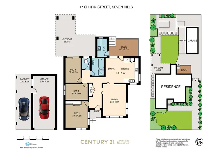 Floorplan of Homely house listing, 17 Chopin Street, Seven Hills NSW 2147