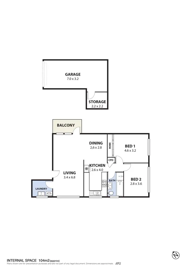 Floorplan of Homely apartment listing, 4/9 Kiora Road, Miranda NSW 2228