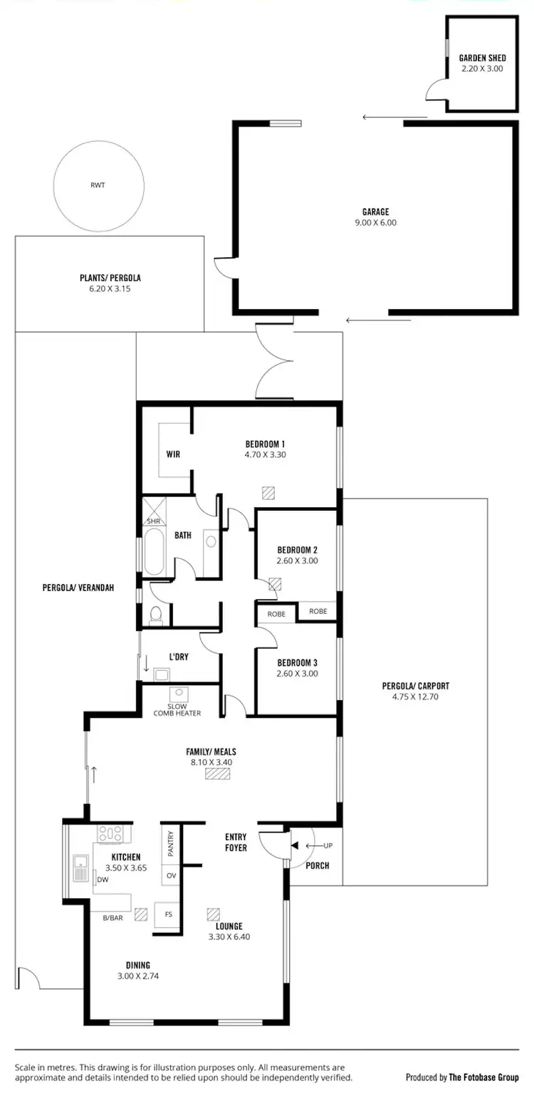 Floorplan of Homely house listing, 53 Acacia Terrace, Aldinga Beach SA 5173