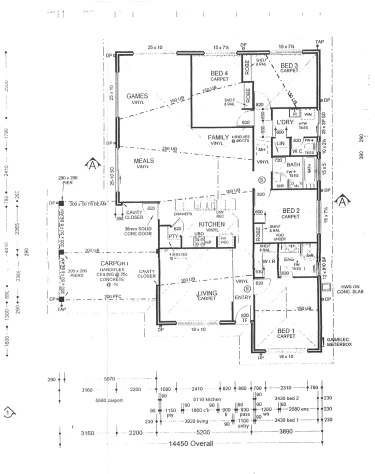 Floorplan of Homely house listing, 32 Gidgi Way, Wanneroo WA 6065