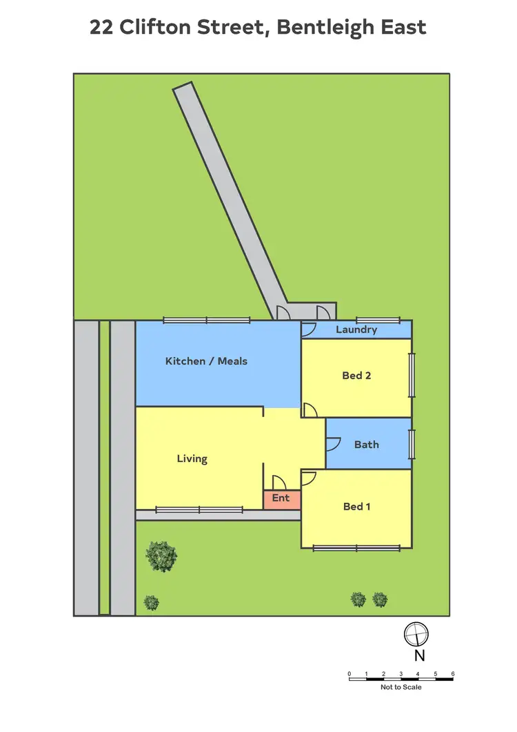 Floorplan of Homely house listing, 22 Clifton Street, Bentleigh East VIC 3165