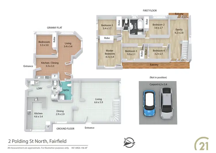 Floorplan of Homely house listing, 2 Polding Street North, Fairfield NSW 2165