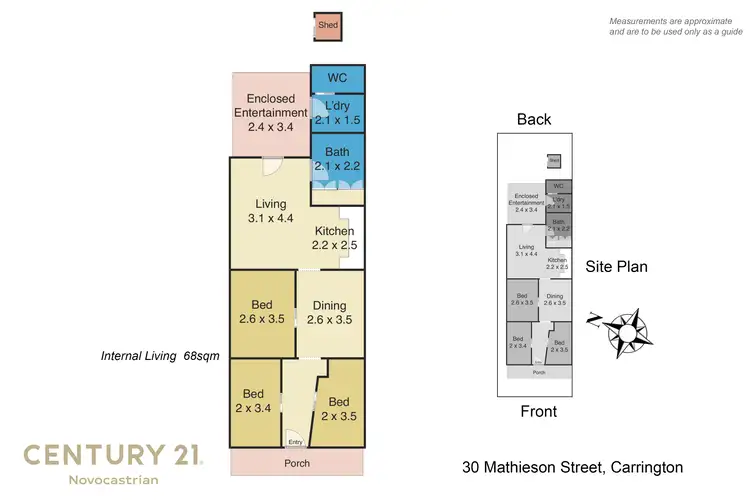 Floorplan of Homely house listing, 30 Mathieson Street, Carrington NSW 2294