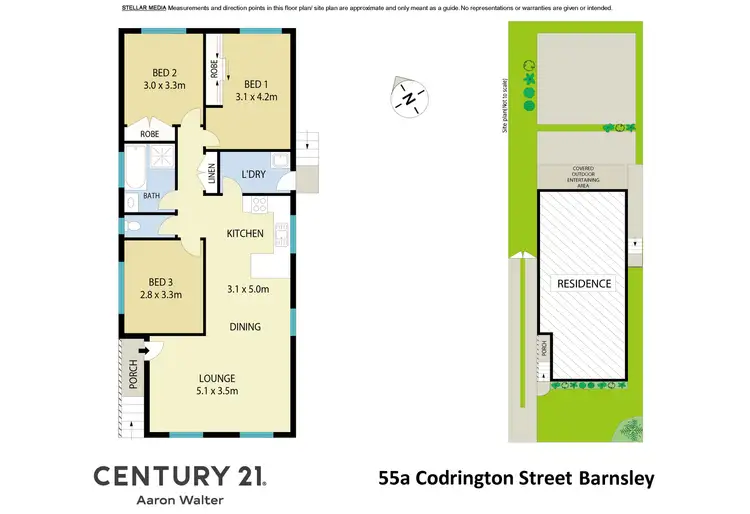 Floorplan of Homely house listing, 55A Codrington Street, Barnsley NSW 2278