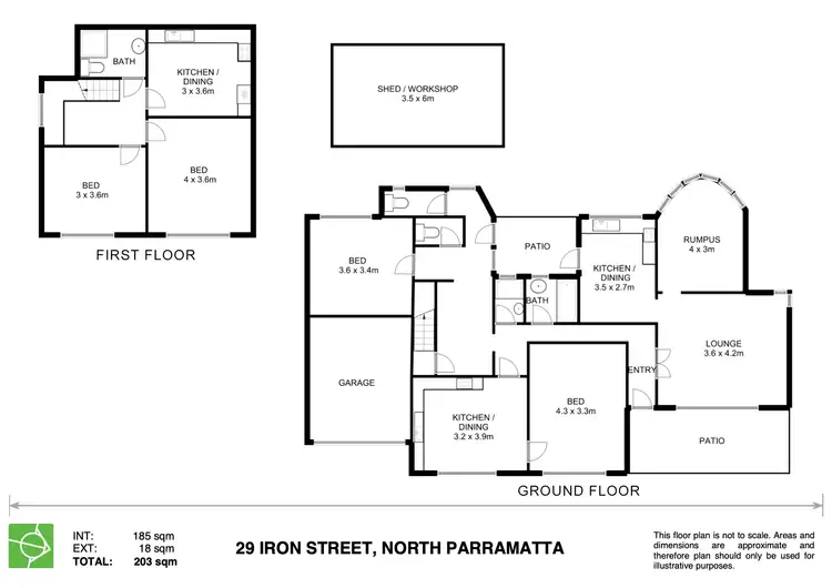 Floorplan of Homely house listing, 29 Iron Street, North Parramatta NSW 2151