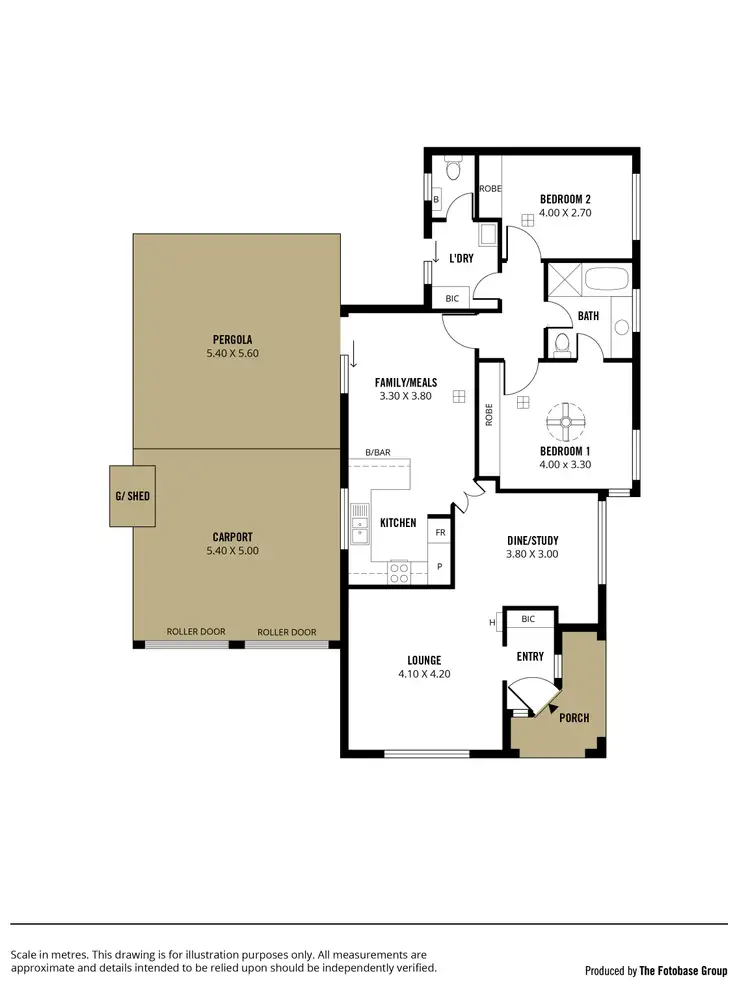 Floorplan of Homely house listing, 23 Shearwater Place, Wynn Vale SA 5127