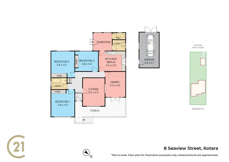 Floorplan of Homely house listing, 8 Seaview Street, Kotara NSW 2289