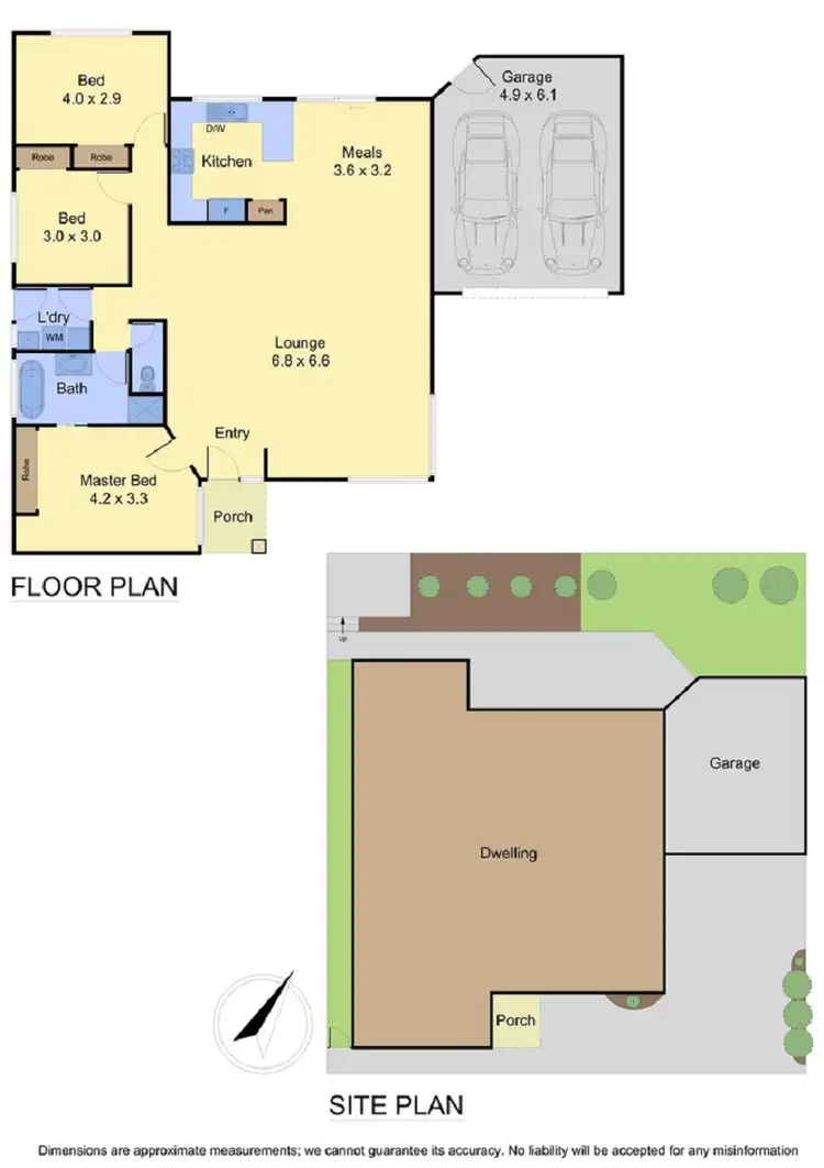 Floorplan of Homely unit listing, 2/7 Evans Crescent, Reservoir VIC 3073