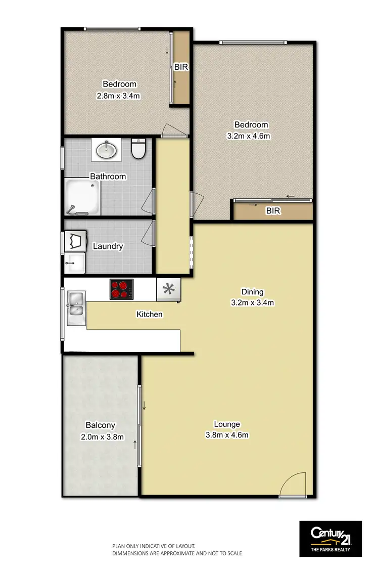 Floorplan of Homely unit listing, 9/19 Lackey Street, Fairfield NSW 2165