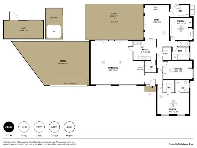 Floorplan of Homely house listing, 19 Hanley Court, Happy Valley SA 5159