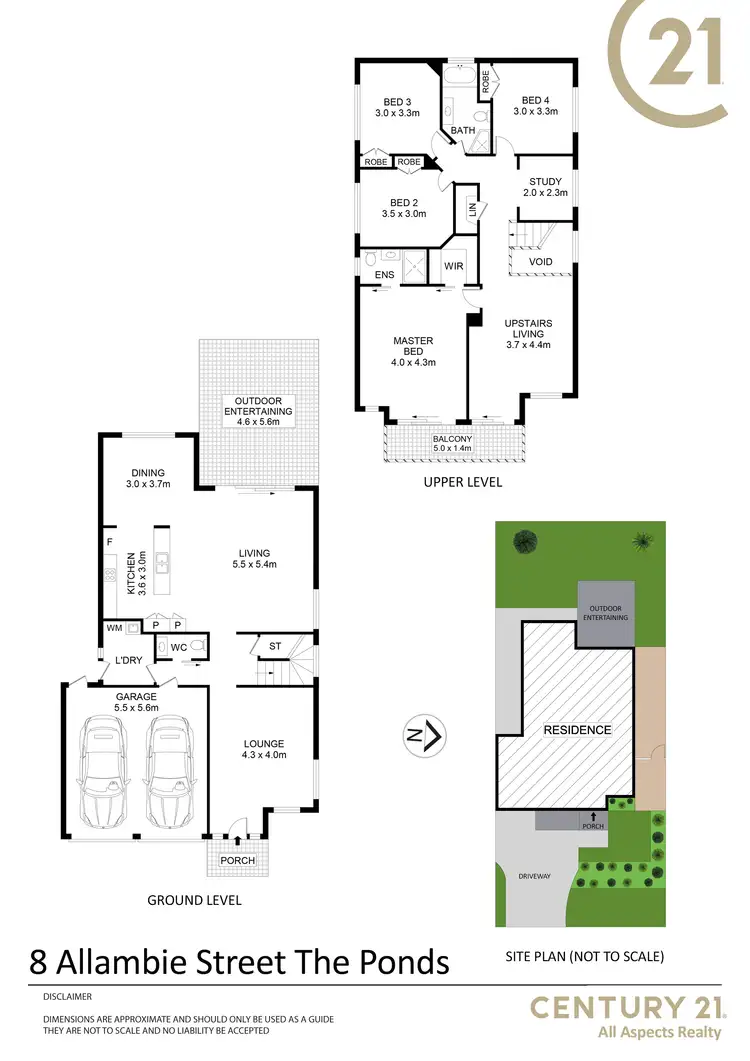 Floorplan of Homely house listing, 8 Allambie Street, The Ponds NSW 2769