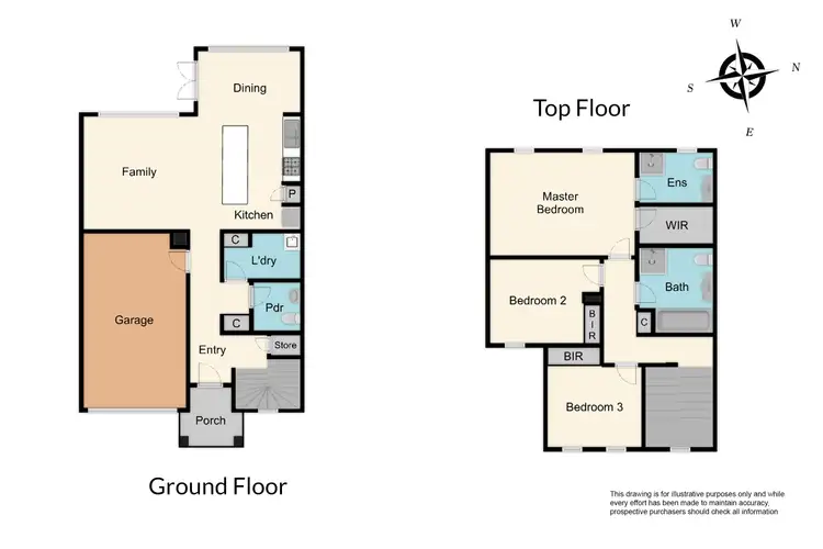 Floorplan of Homely townhouse listing, 49 Botanic Drive, Clayton South VIC 3169