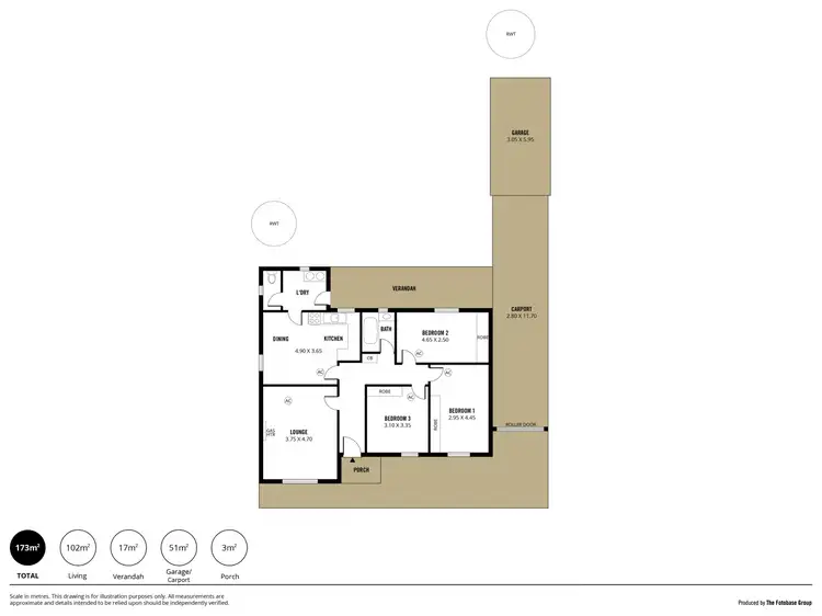 Floorplan of Homely house listing, 17 Comley Street, Brighton SA 5048