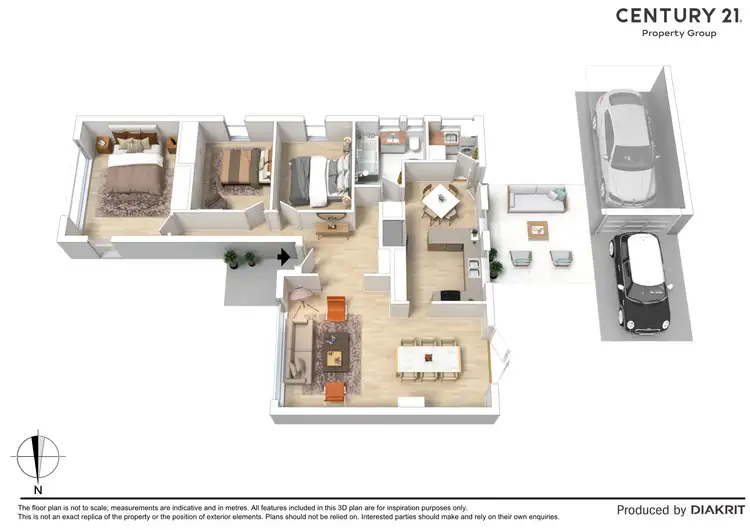 Floorplan of Homely house listing, 1/55 Baird Street, Mulgrave VIC 3170