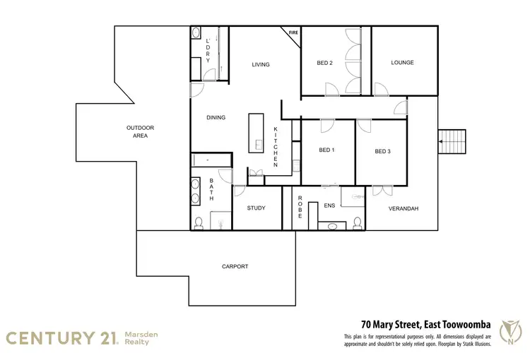 Floorplan of Homely house listing, 70 Mary Street, East Toowoomba QLD 4350