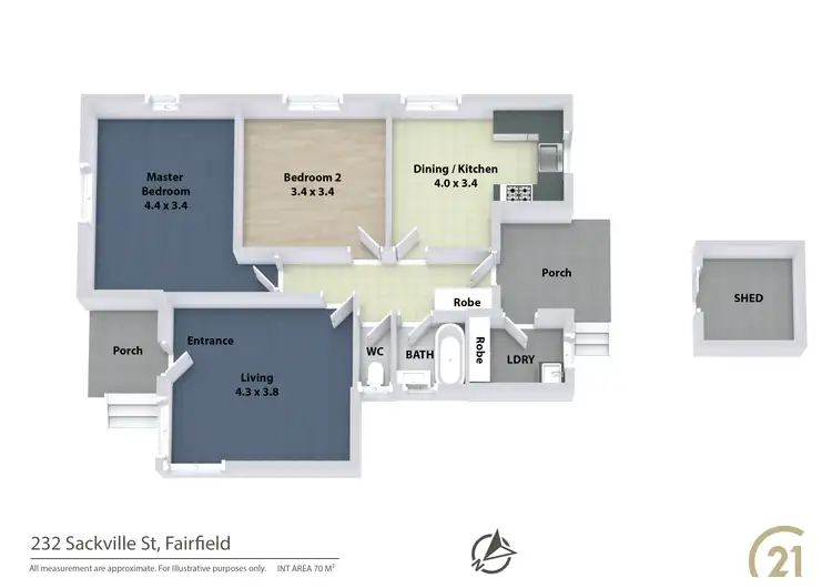 Floorplan of Homely house listing, 232 Sackville Street, Canley Vale NSW 2166
