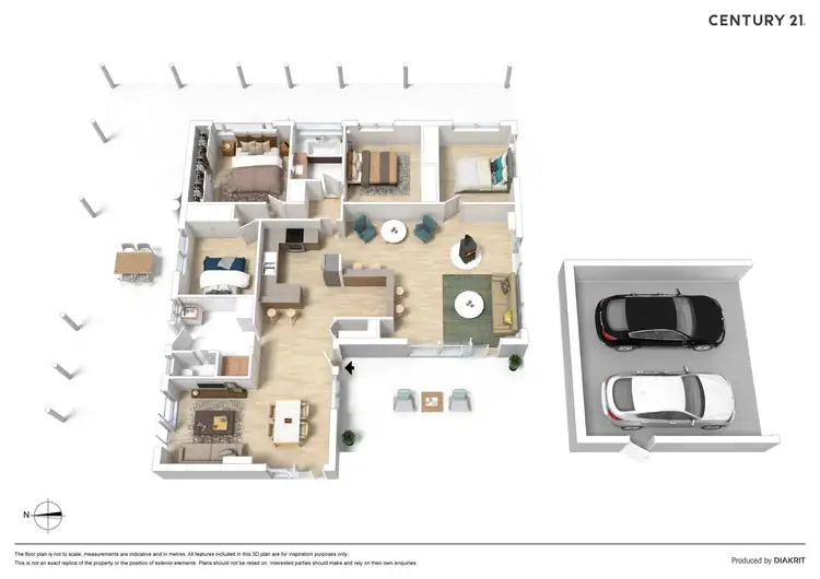 Floorplan of Homely house listing, 271 Bangerang Road, Echuca VIC 3564