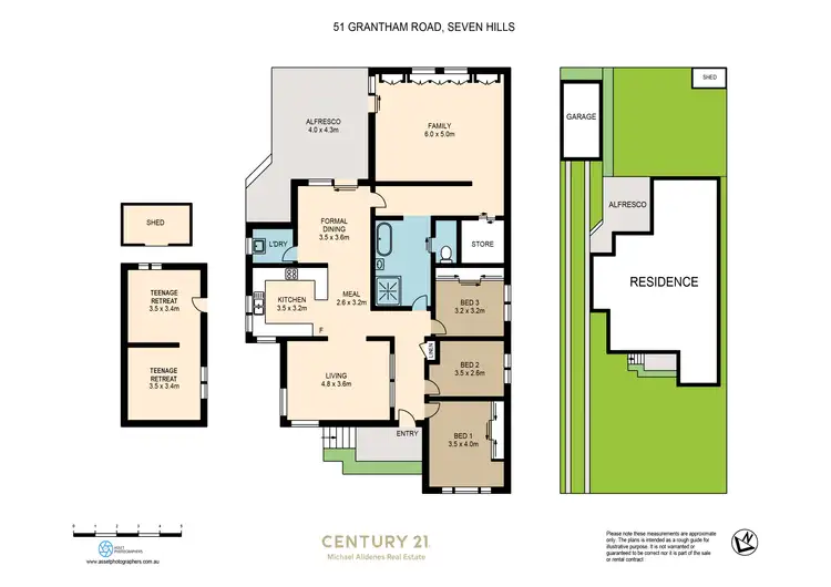 Floorplan of Homely house listing, 51 Grantham Road, Seven Hills NSW 2147