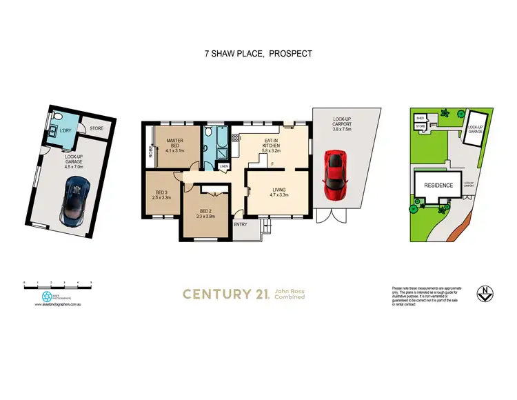 Floorplan of Homely house listing, 7 Shaw Place, Prospect NSW 2148
