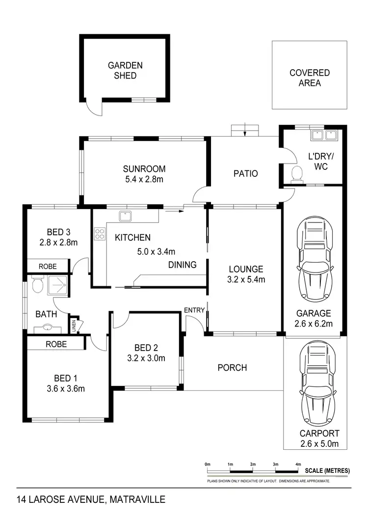 Floorplan of Homely house listing, 14 Larose Avenue, Matraville NSW 2036