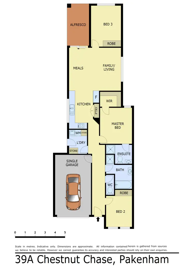 Floorplan of Homely house listing, 39a Chestnut Chase, Pakenham VIC 3810