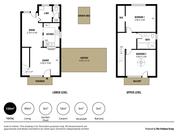 Floorplan of Homely townhouse listing, 14/198 Morphett Road, Glengowrie SA 5044