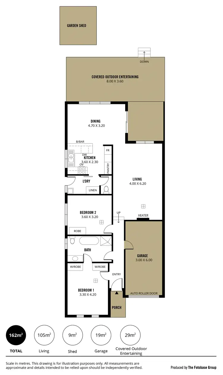 Floorplan of Homely house listing, 1A Day Drive, St Marys SA 5042