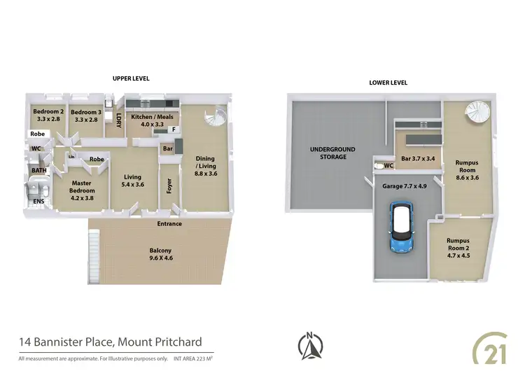 Floorplan of Homely house listing, 14 Bannister Place, Mount Pritchard NSW 2170
