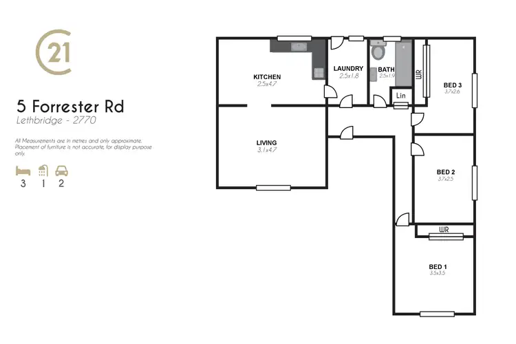 Floorplan of Homely house listing, 5 Forrester Road, Lethbridge Park NSW 2770