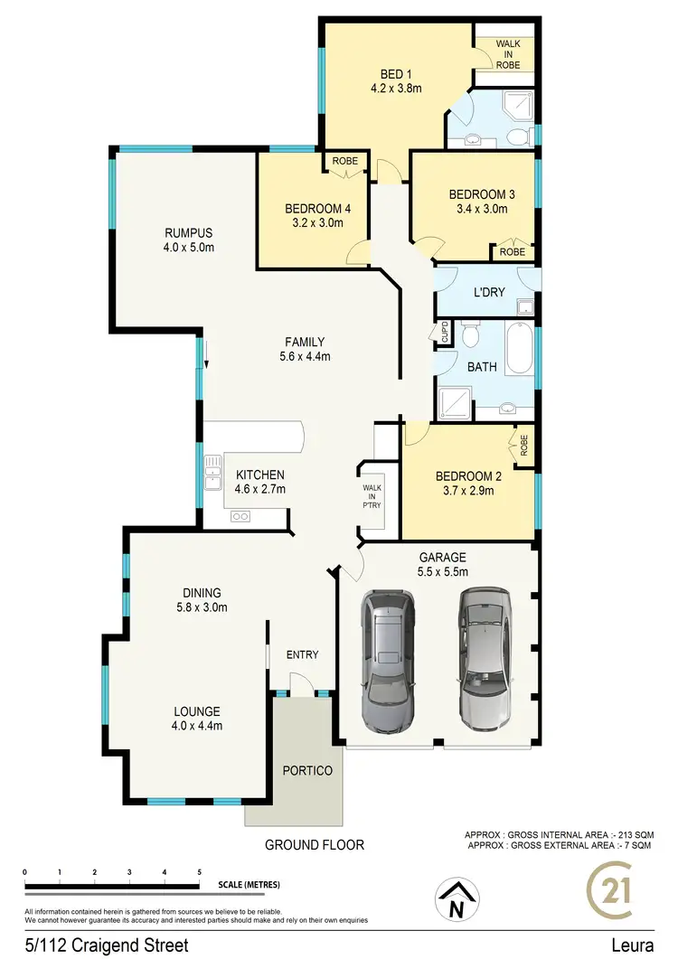 Floorplan of Homely house listing, 5/112 Craigend St, Leura NSW 2780