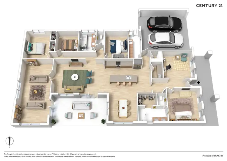 Floorplan of Homely house listing, 32 Wilkinson Drive, Echuca VIC 3564