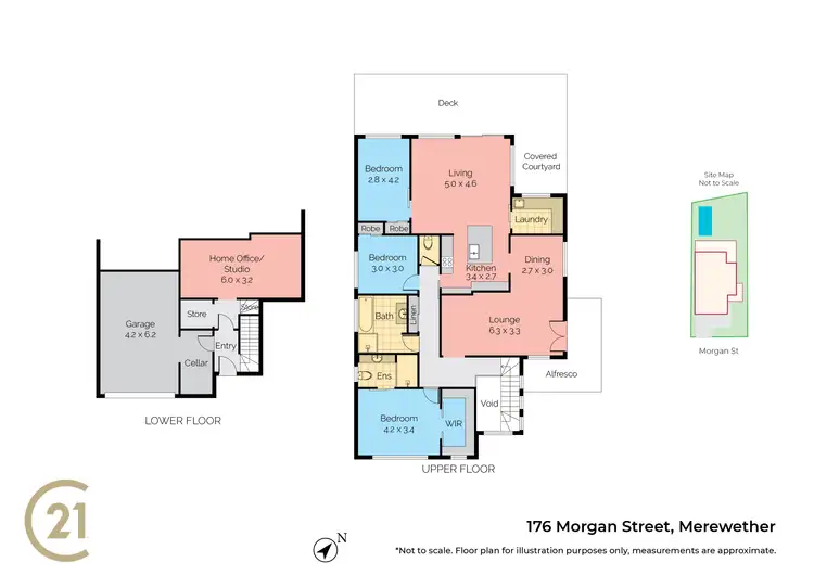 Floorplan of Homely house listing, 176 Morgan Street, Merewether NSW 2291
