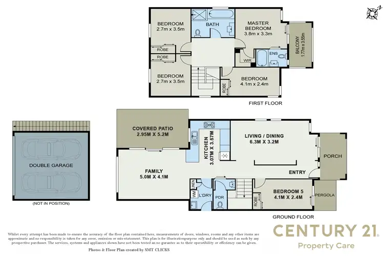 Floorplan of Homely house listing, 13 Decora Street, Mount Annan NSW 2567