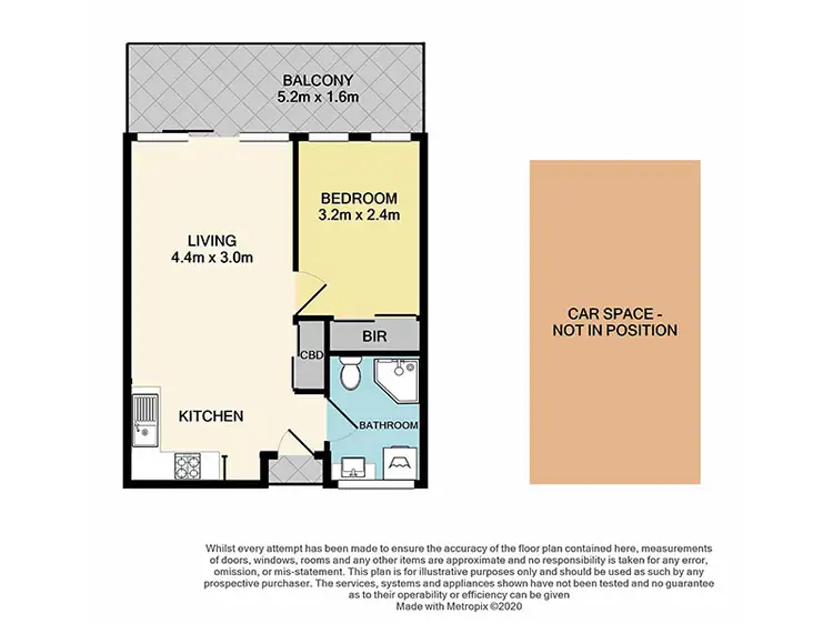Floorplan of Homely apartment listing, 203/90 Wellington Road, Clayton VIC 3168