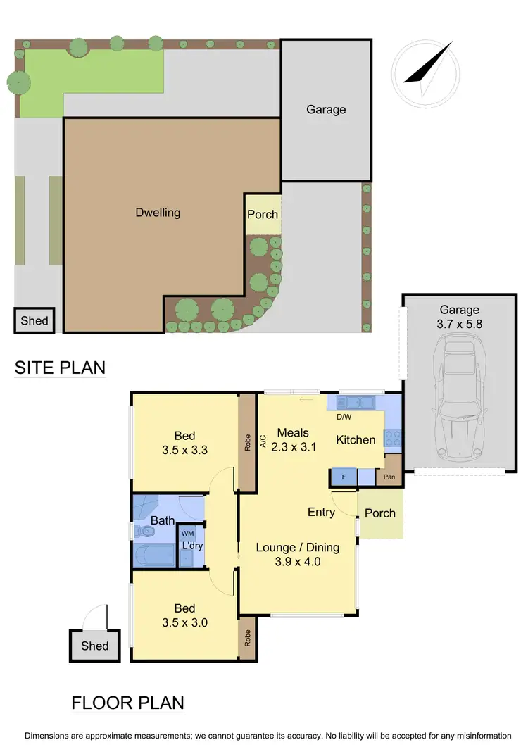 Floorplan of Homely unit listing, 2/19 Fordham Road, Reservoir VIC 3073