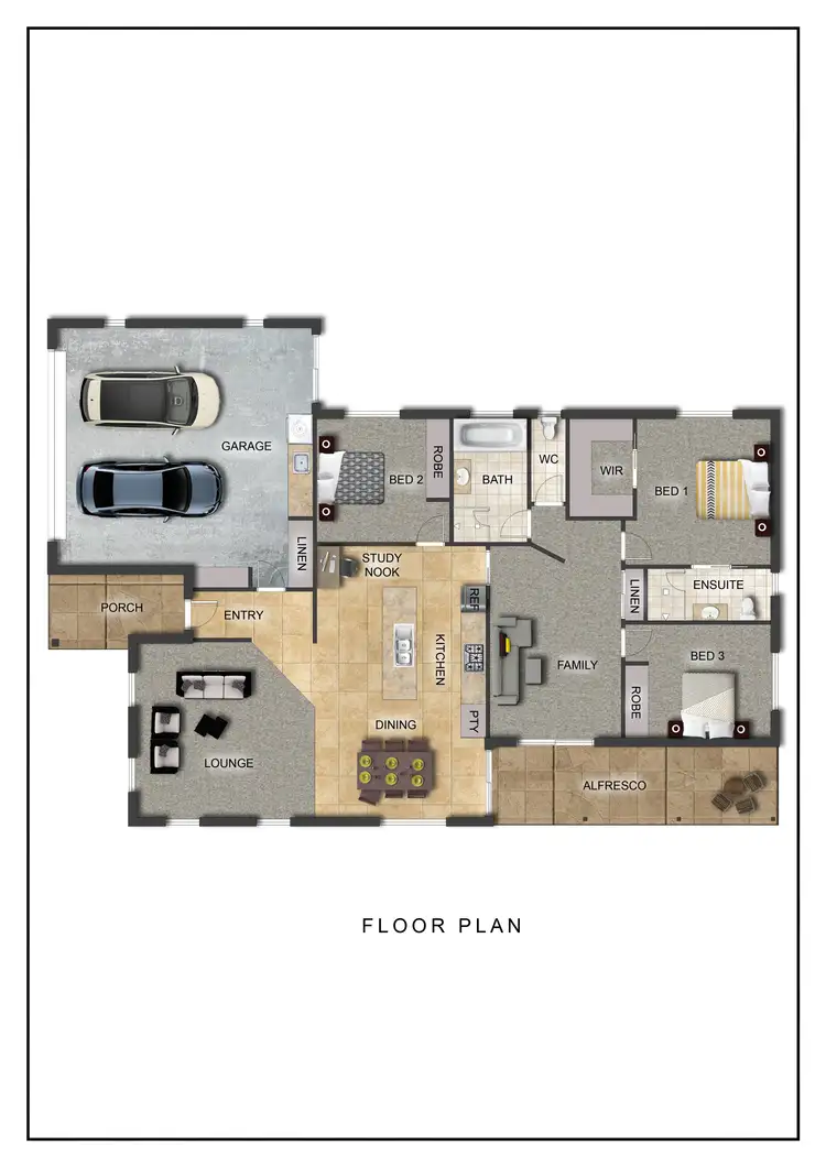 Floorplan of Homely house listing, 2 Oasis Drive, Shorewell Park TAS 7320