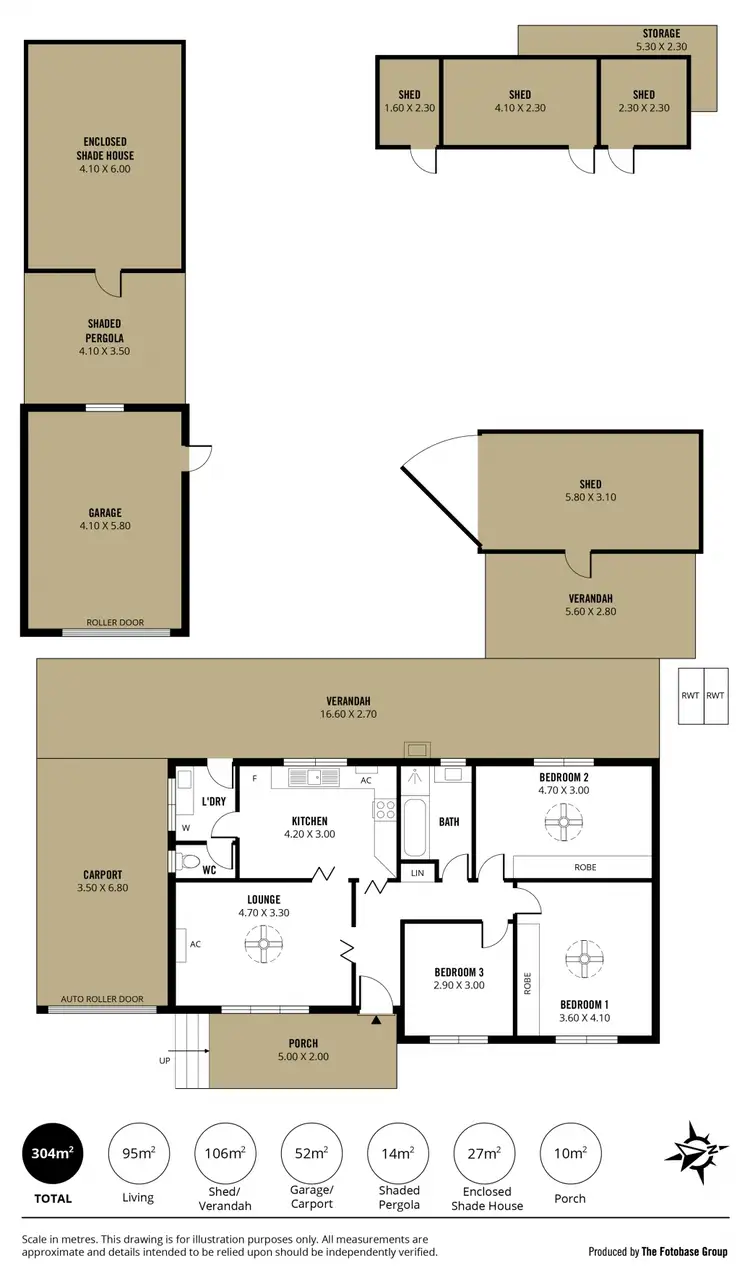 Floorplan of Homely house listing, 11 Karyn Crescent, Reynella SA 5161