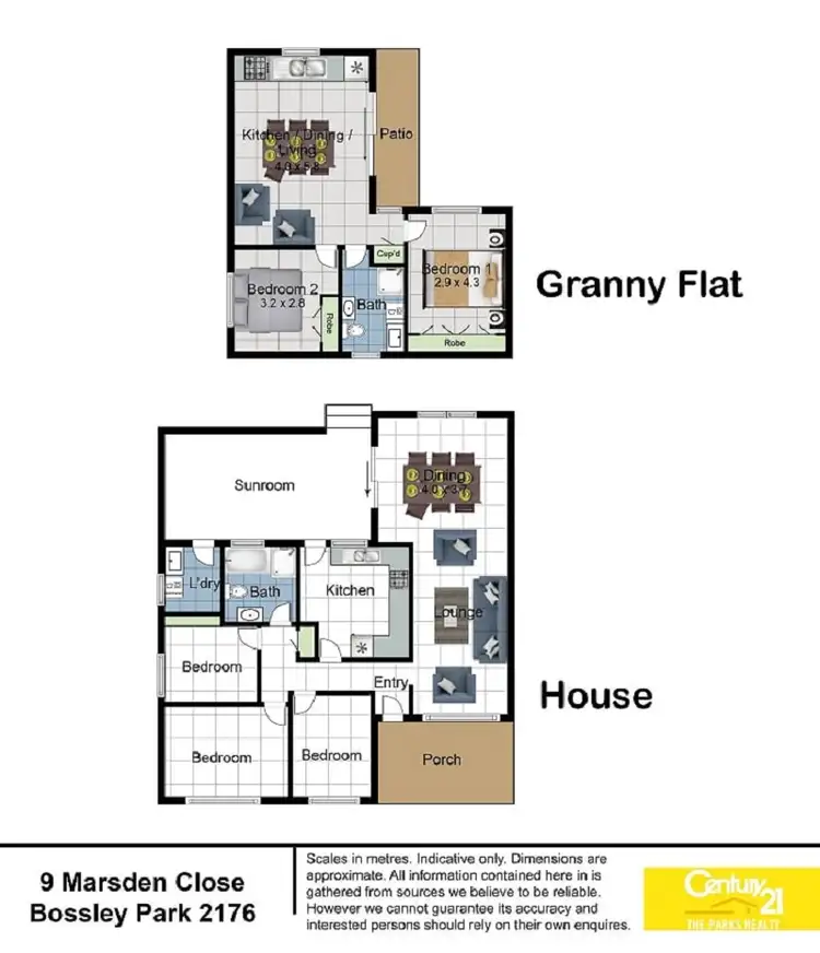 Floorplan of Homely house listing, 9 Marsden Close, Bossley Park NSW 2176