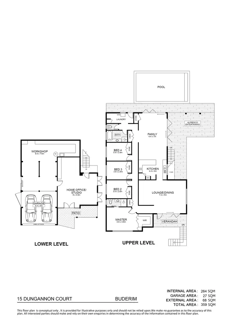 Floorplan of Homely house listing, 15 Dungannon Court, Buderim QLD 4556