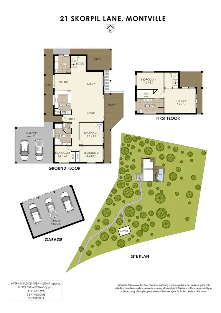 Floorplan of Homely rural property listing, 21 Skorpil Lane, Montville QLD 4560