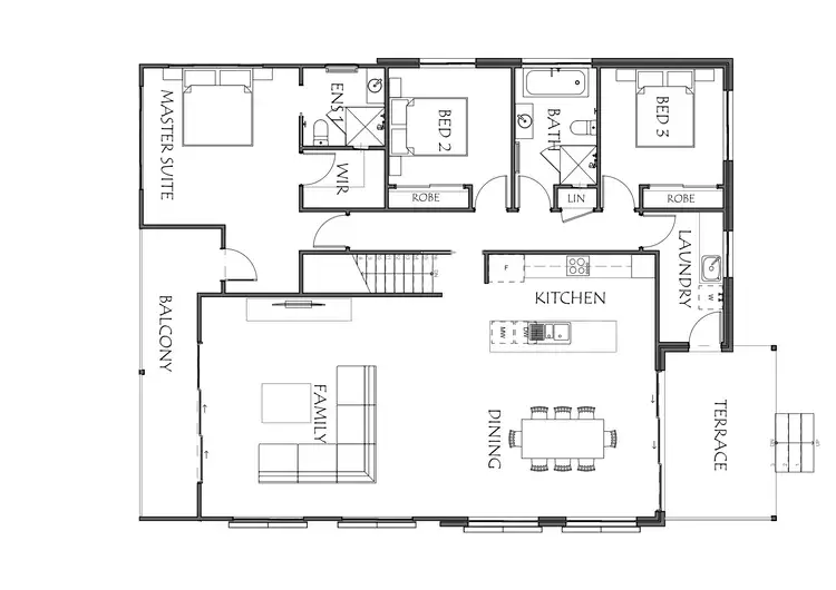 Floorplan of Homely house listing, 58 Bunberra Street, Bomaderry NSW 2541
