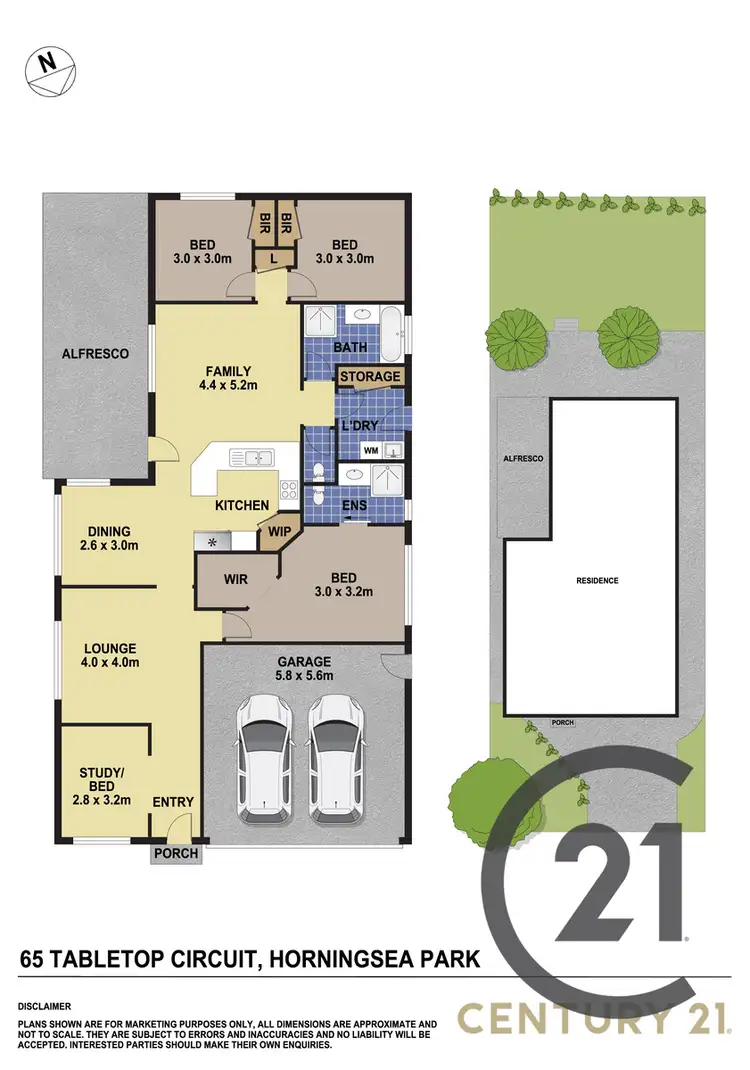 Floorplan of Homely house listing, 65 Tabletop Circuit, Horningsea Park NSW 2171